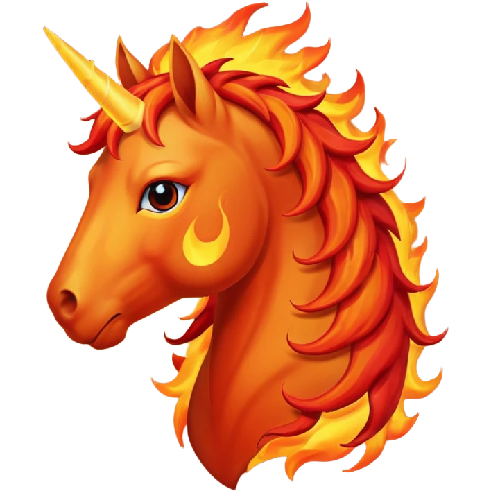 fire horse emoji