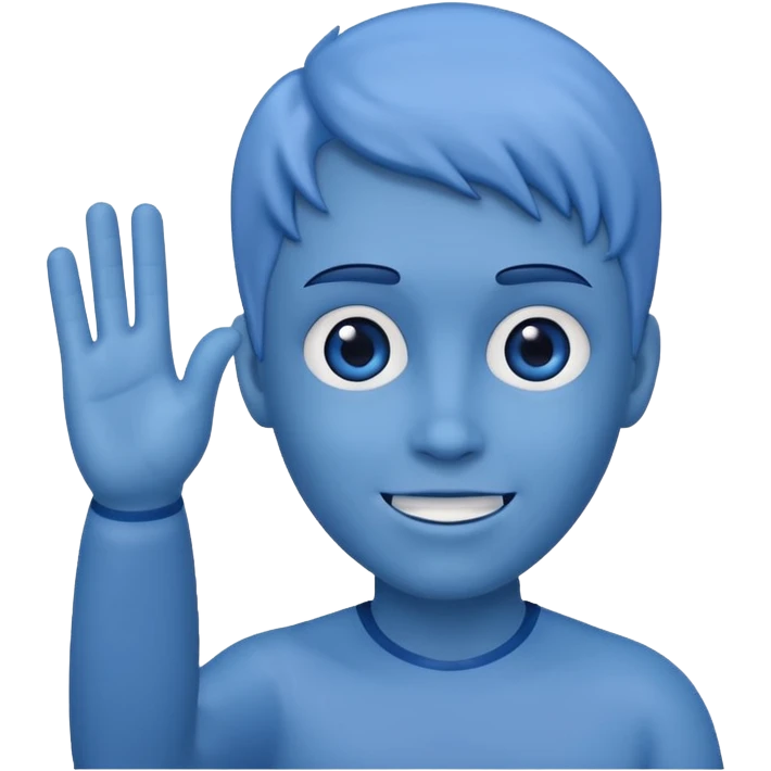 saying hello avatar emoji