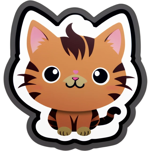Cute cat emoji