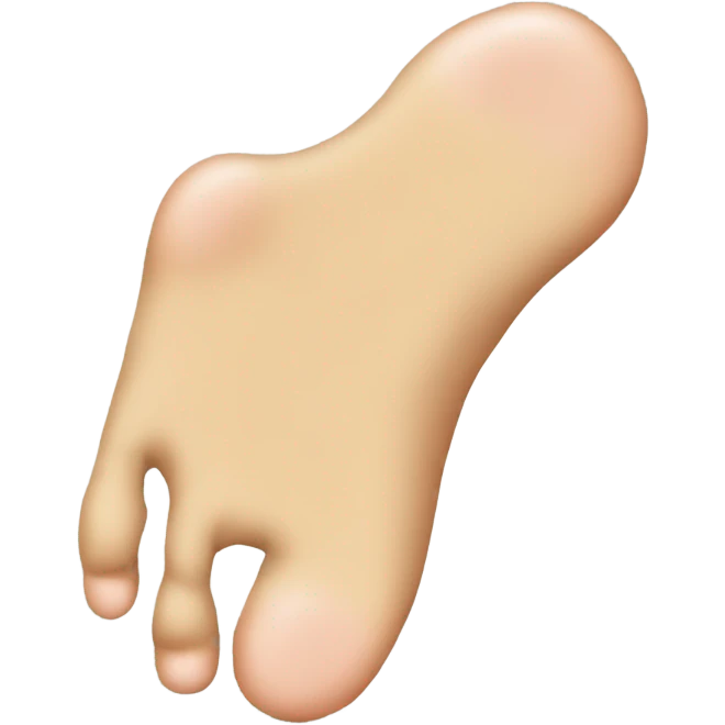 foot emoji