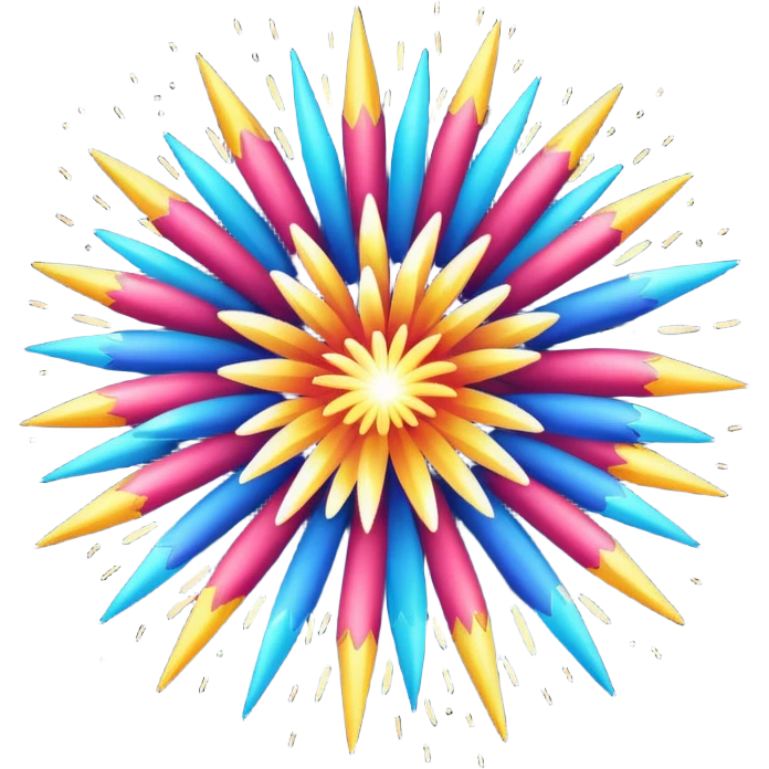 carnival firework burst emoji