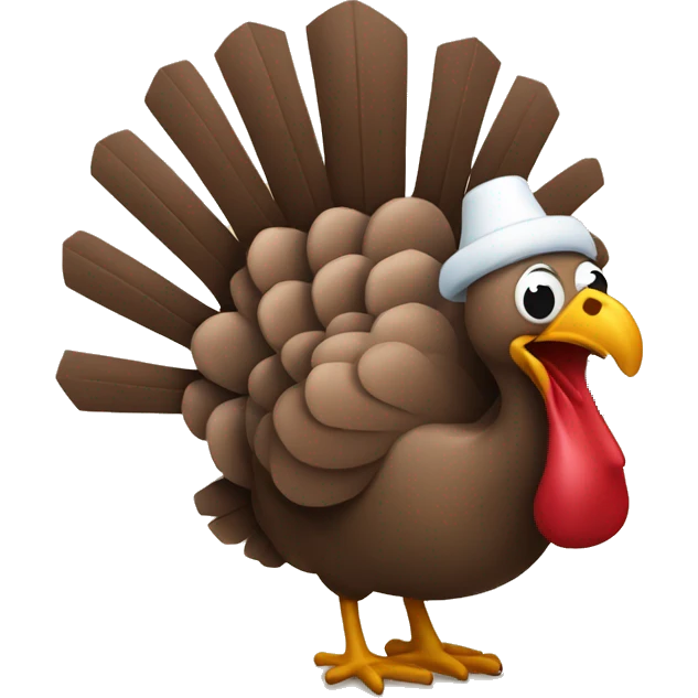 Turkey with baster  emoji