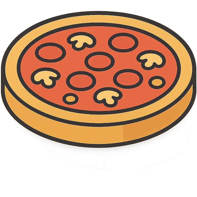 make pizza fast emoji