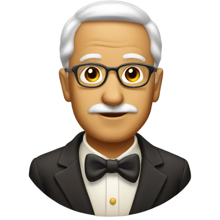 old fashioned emoji
