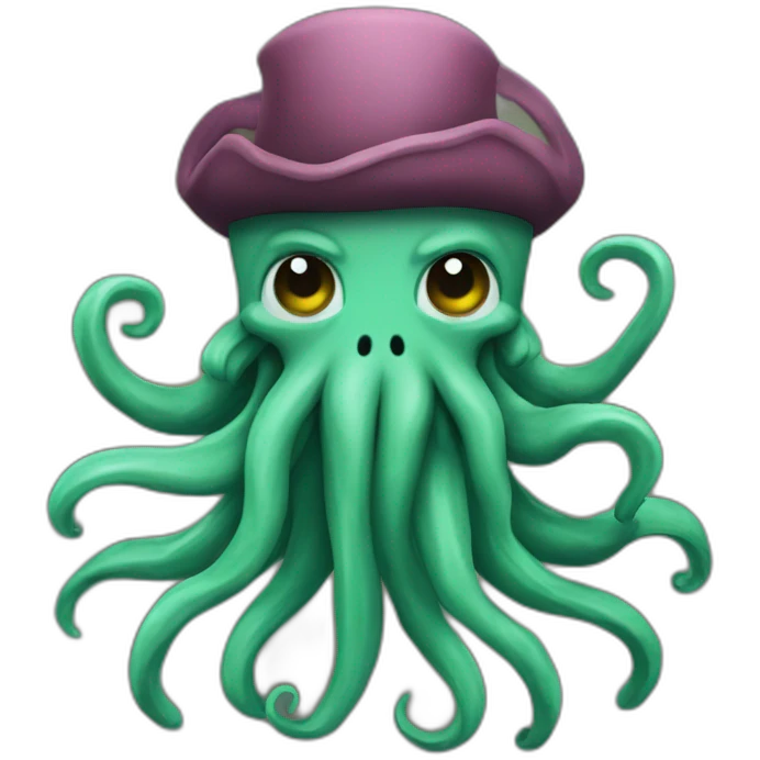 Davy Jones with tentacles emoji