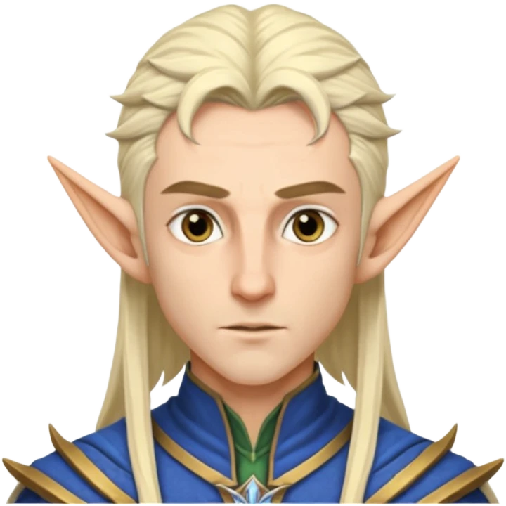 ESO male high elf emoji