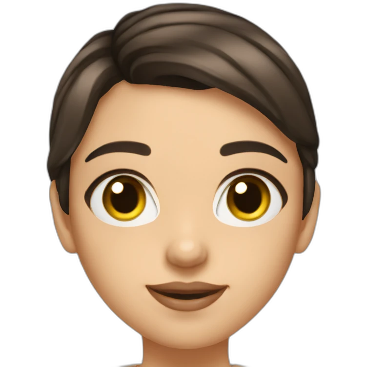selfie-of-a-brunette-girl-wearing-a-seethrough-top emoji