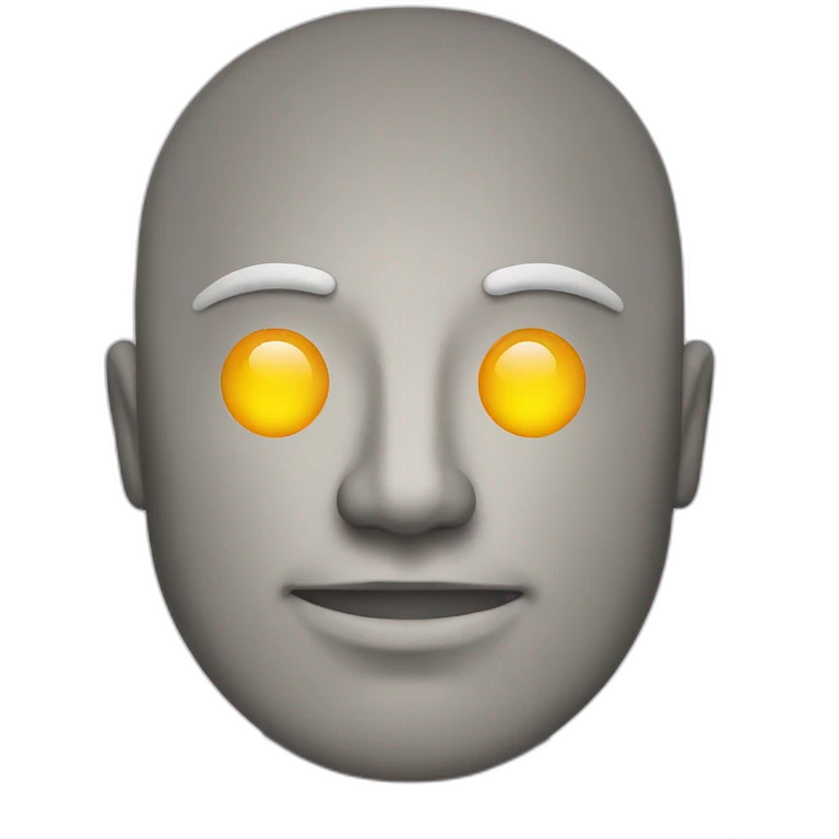 Crypto Bitcoin one icon emoji