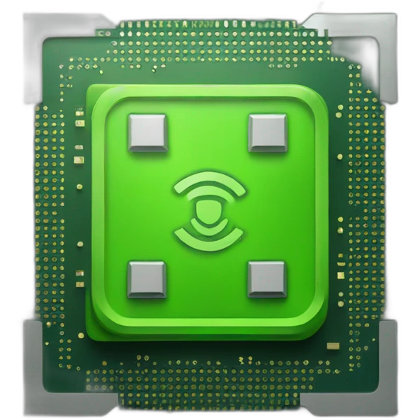 processor with nvidia logo emoji