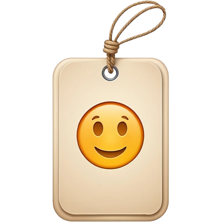 Price tag emoji