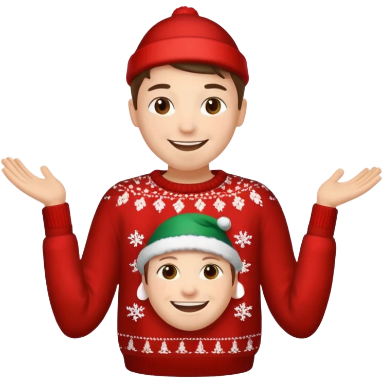 sweater chrsitmas emoji
