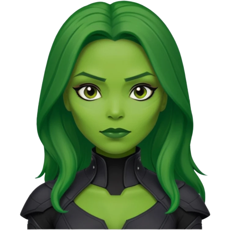 gamora from Guardians of the Galaxy movie emoji