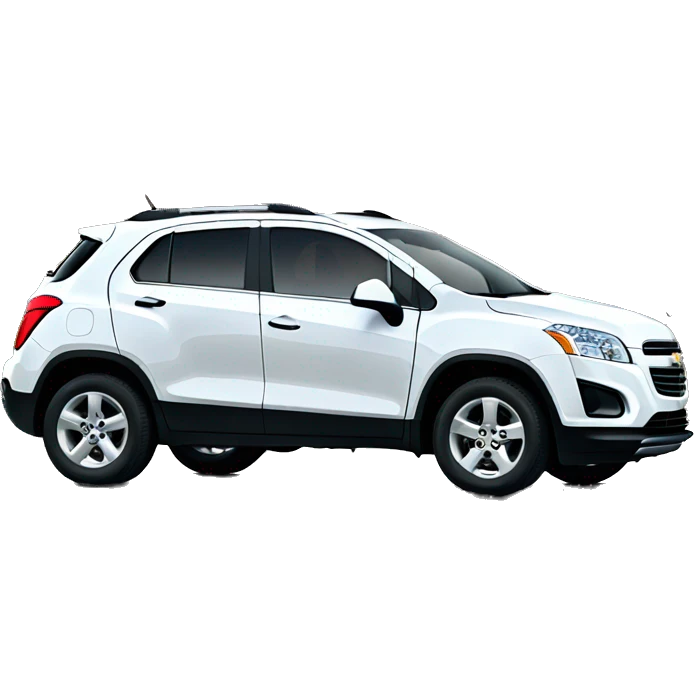 White Chevrolet Trax emoji