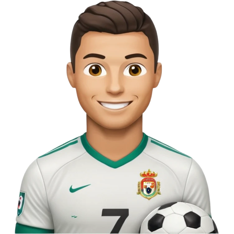 Cristiano Ronaldo football emojis emoji