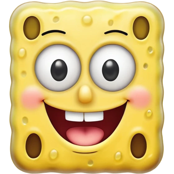 SpongeBob cute emoji