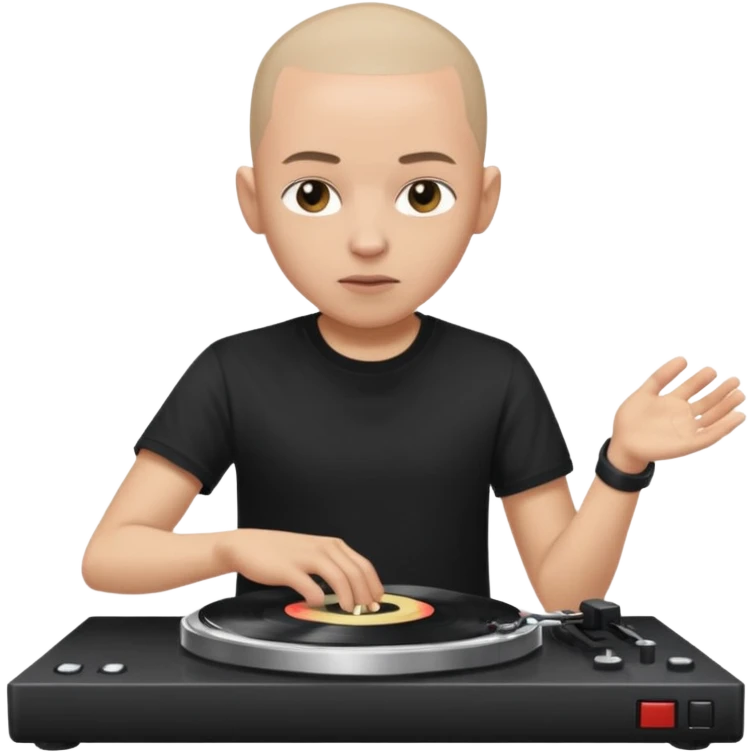 hardcore dj emoji