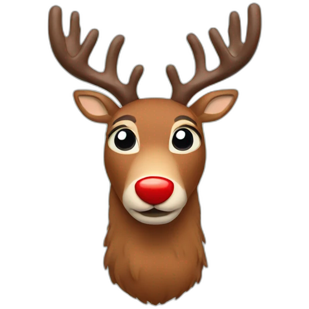 rudolph emoji