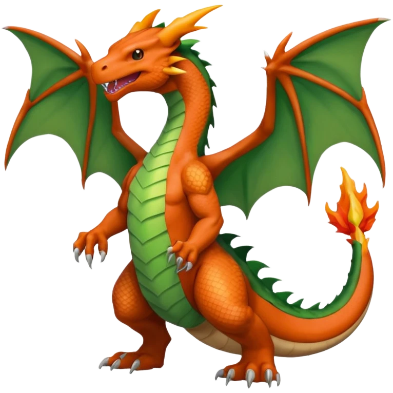 Larvitar-Flygon-Charizard-fusion emoji