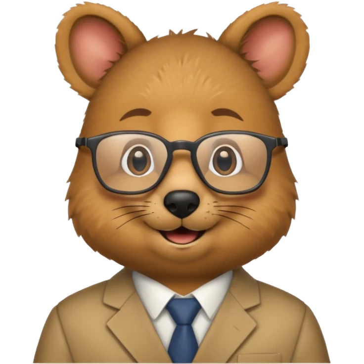 quokka professor emoji
