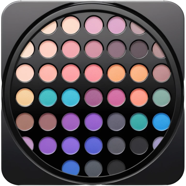 Multichrome Colorshifting eyeshadow, black palette emoji