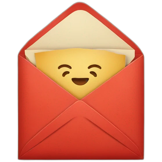 Red envelope chinese emoji