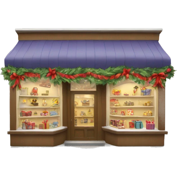 christmas gift store emoji