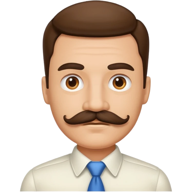 Guy with mustache  emoji