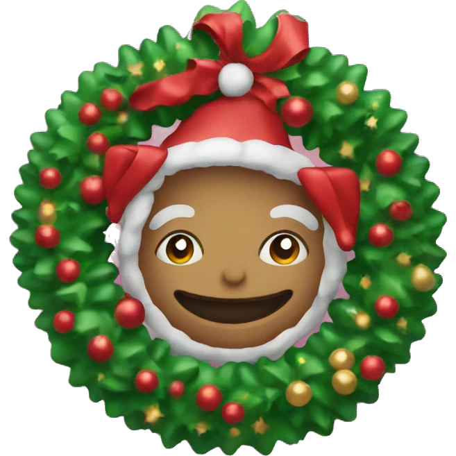 Christmas decoration emoji