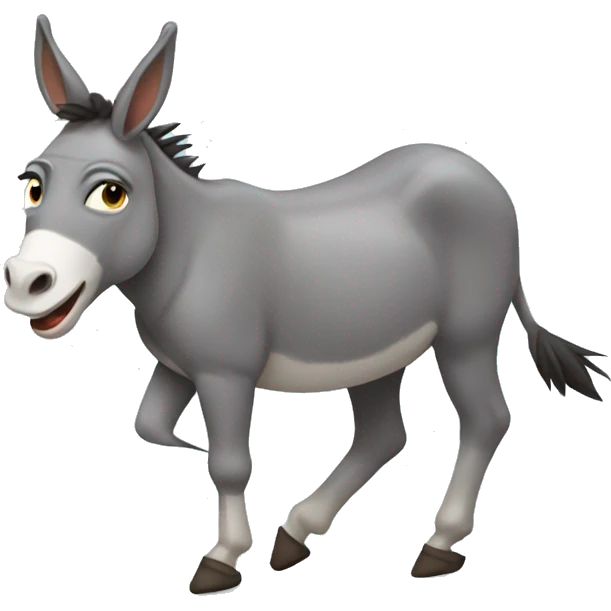 Donkey ballet emoji