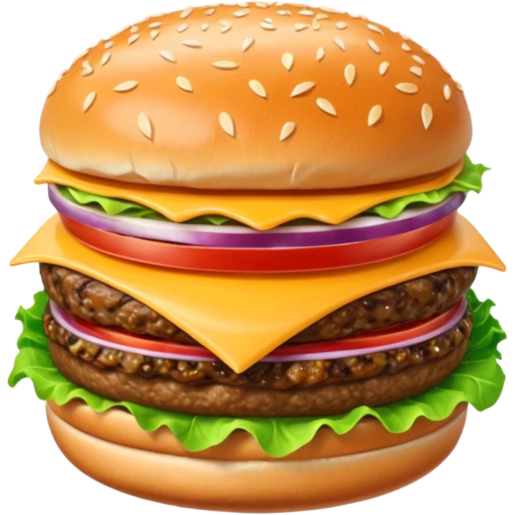 Hamburger emoji