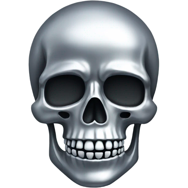 Chrome skeleton  emoji