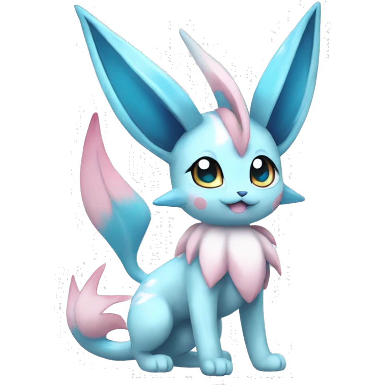 Sylveon-Glaceon-Vaporeon full body emoji