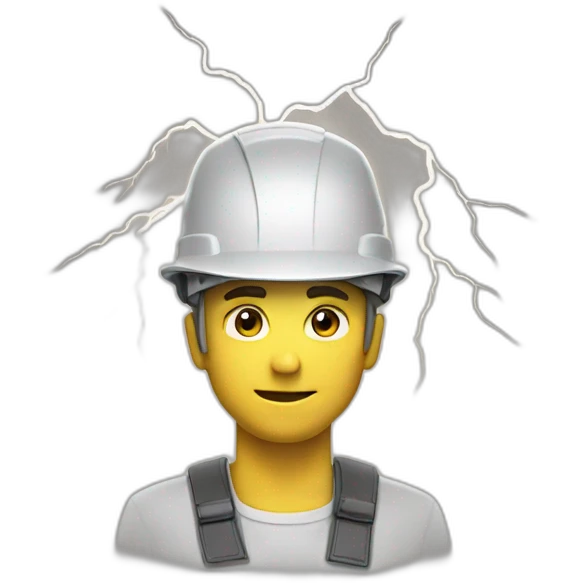 homme electrique emoji