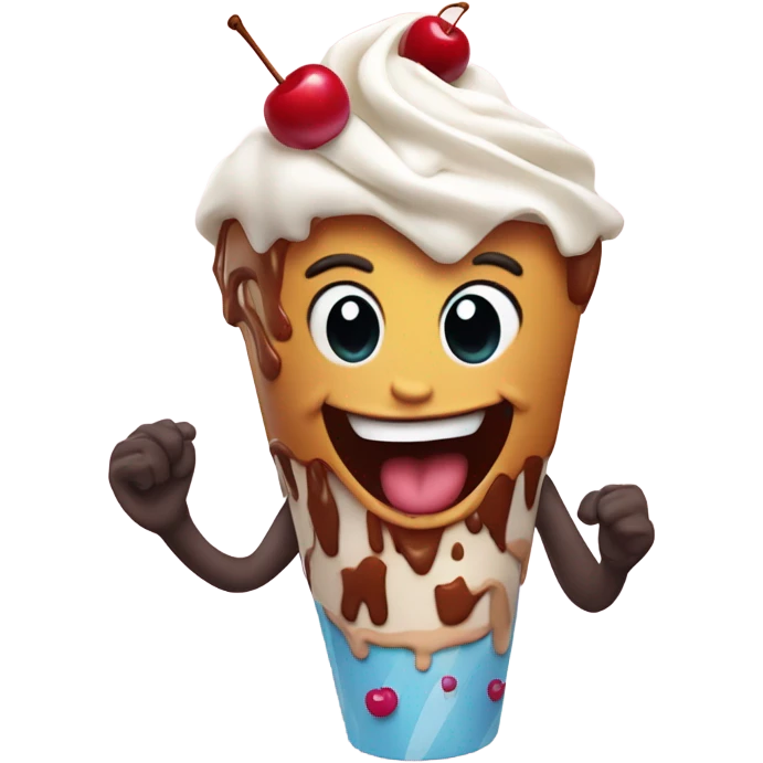 Ma ma ma ma mi mi mi mi on milkshake emoji