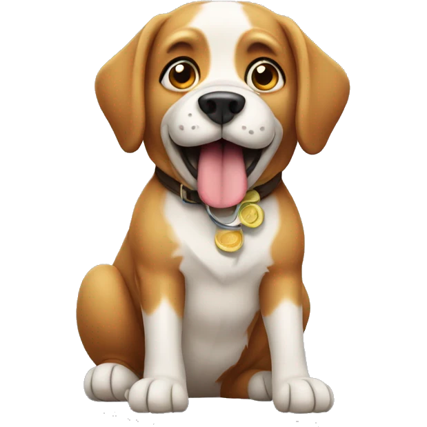 Dog With Beer  emoji