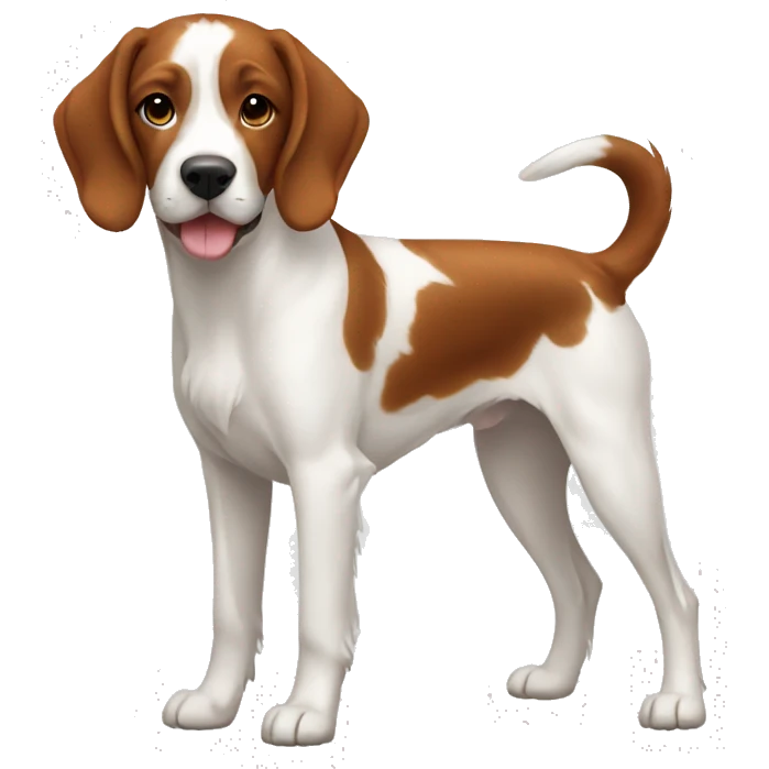 Brittany Dog Breed Full Body emoji