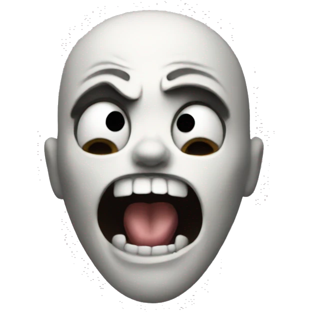 Scream  emoji