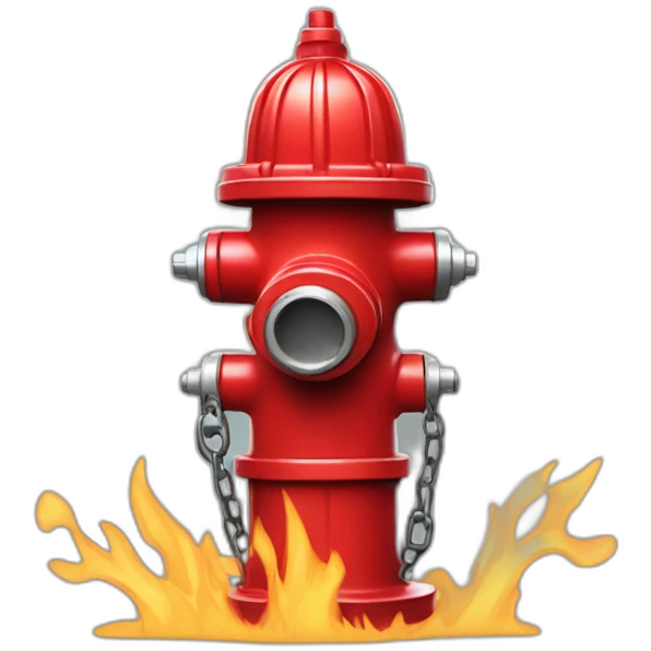 cute fire hydrant emoji