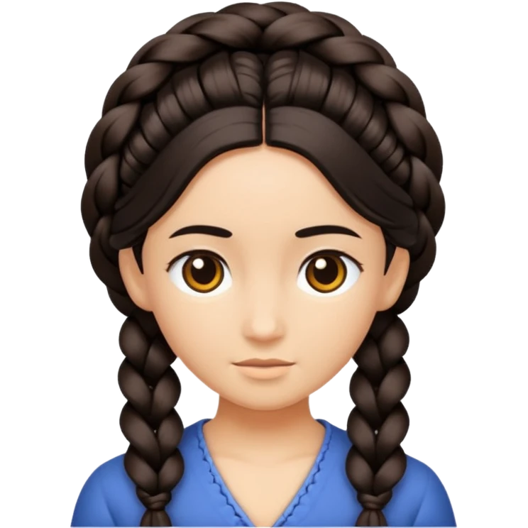 Braiding emoji