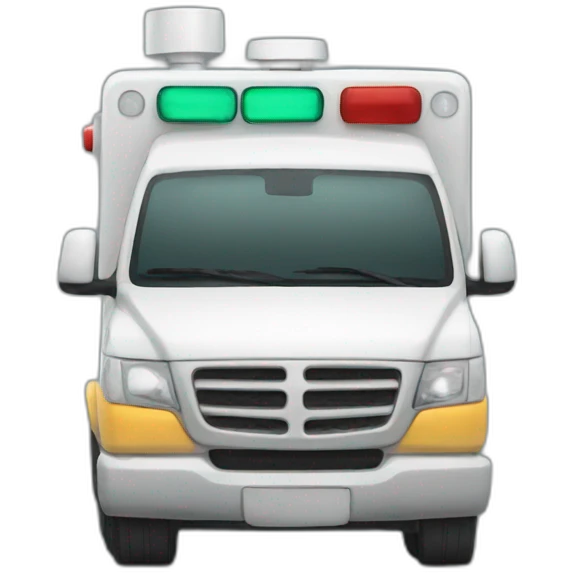 ambulance siren emoji