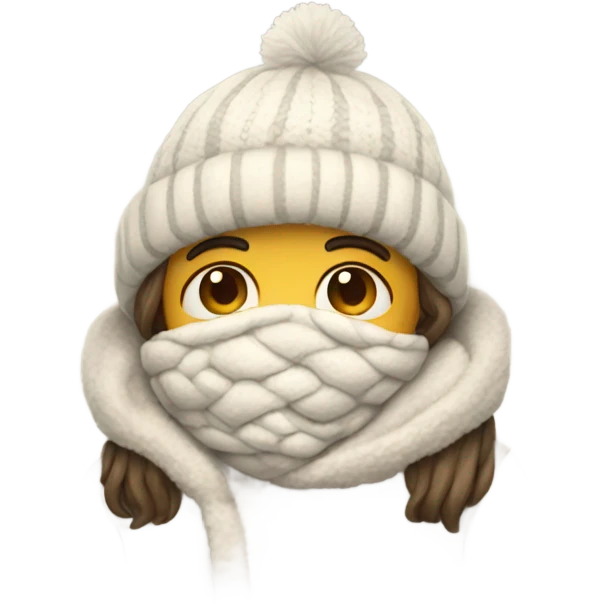 cozy winter emoji