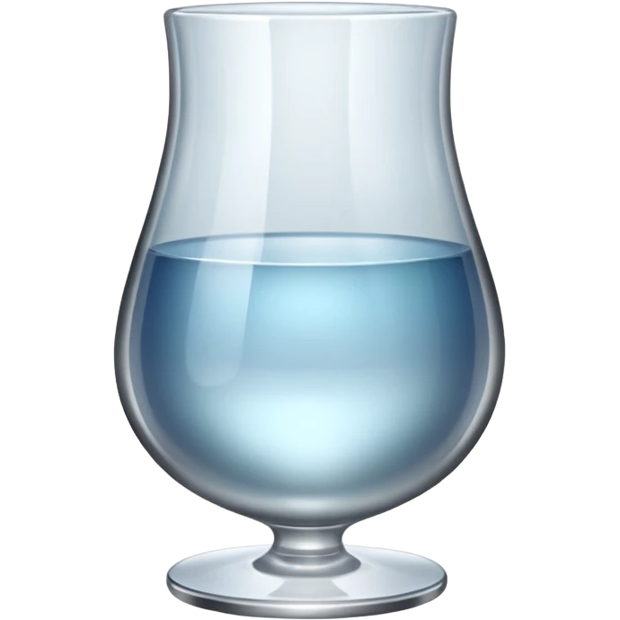 Silver glass emoji
