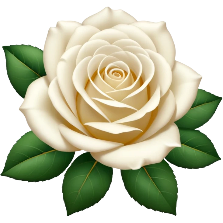 white roses only emoji