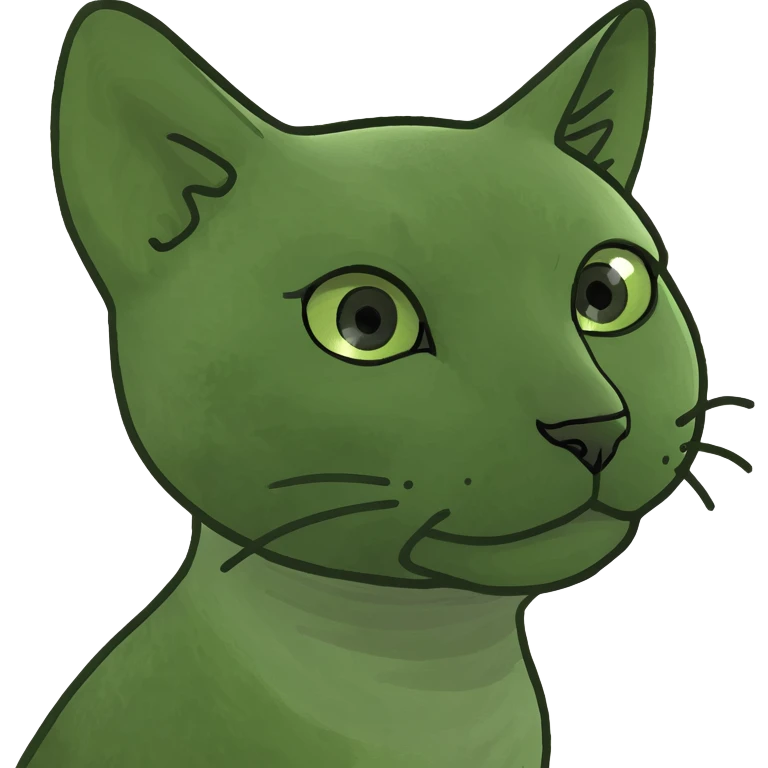 cat without hair emoji