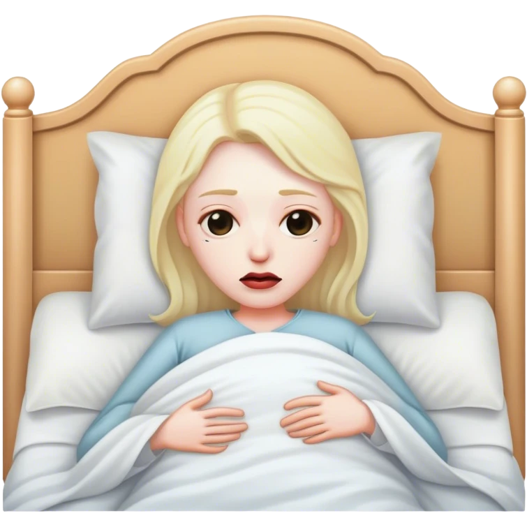 dead in bed emoji