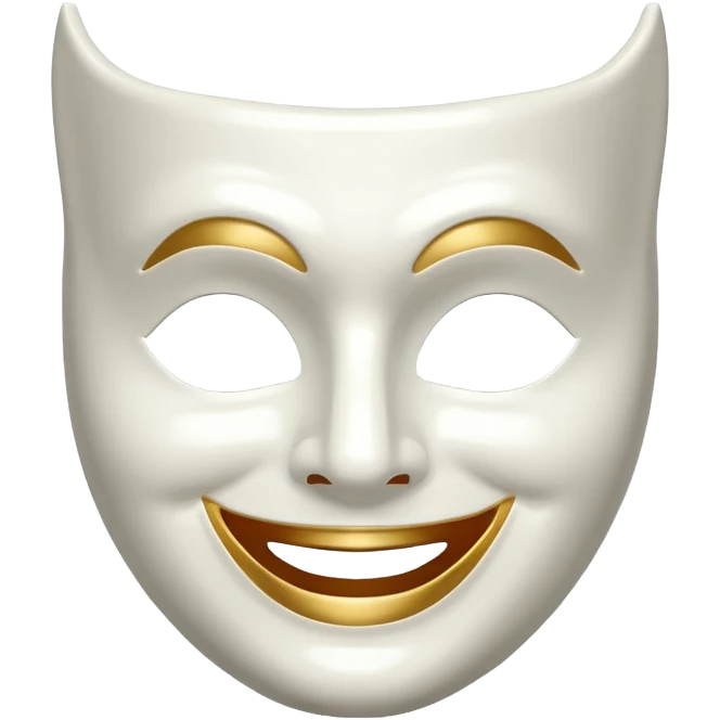 theater mask emoji