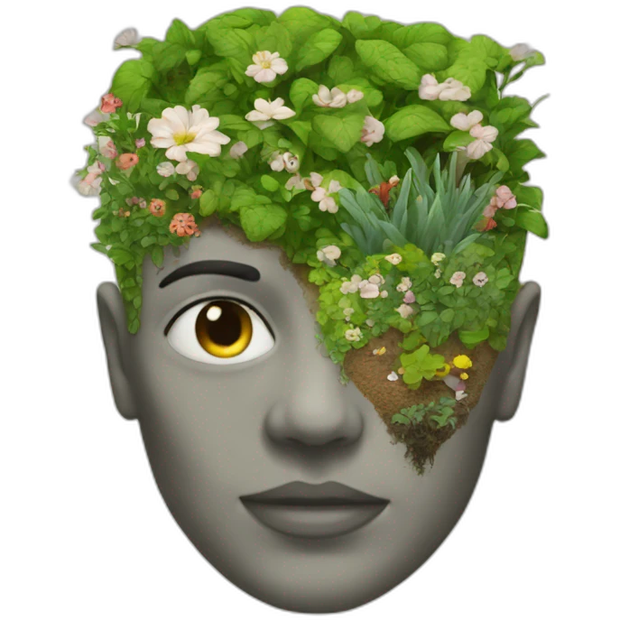 garden one half alive one half dead emoji
