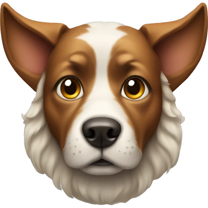 Dog with horns emoji