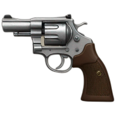 revolvers en croix emoji