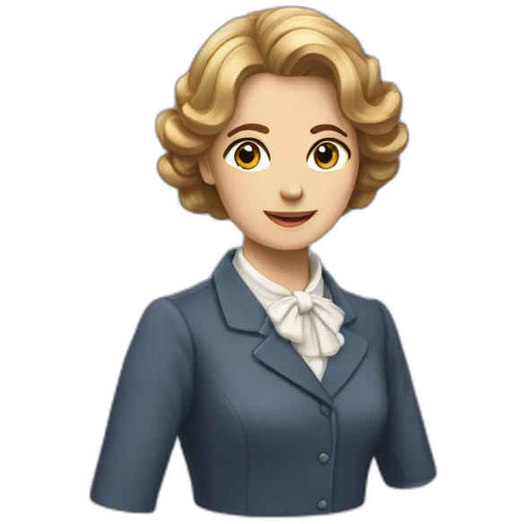 Une femme anglaise  emoji